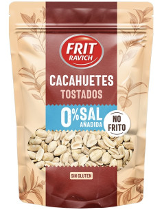 CACAHUETE TOSTADO FRIT 0% SAL 120 G