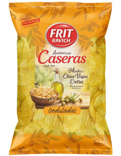 PATATAS FRITAS FRIT ONDULADAS CASERAS AC.OLIVA 100 G