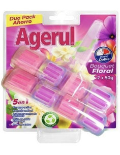 WC BLOQUE AGERUL DUO BOUQUET 2X50 GR