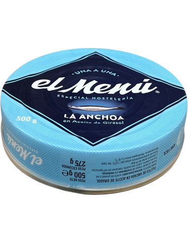 ANCHOAS EL MENU LATA 550 GR