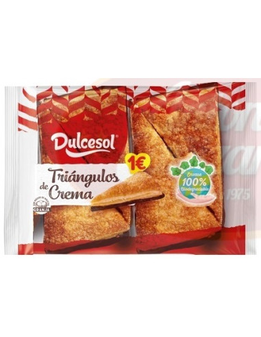 TRIANGULO CREMA DULCESOL 4 UND