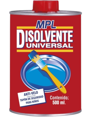 DISOLVENTE UNIVERSAL MPL 500 ML