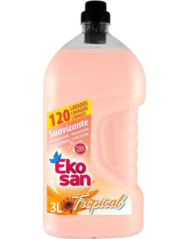 SUAVIZANTE EKOSAN TROPICAL 3 LT