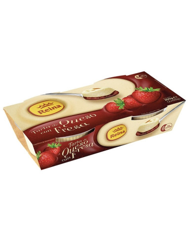 REINA TARTA QUESO CON FRESA PK-2 UND