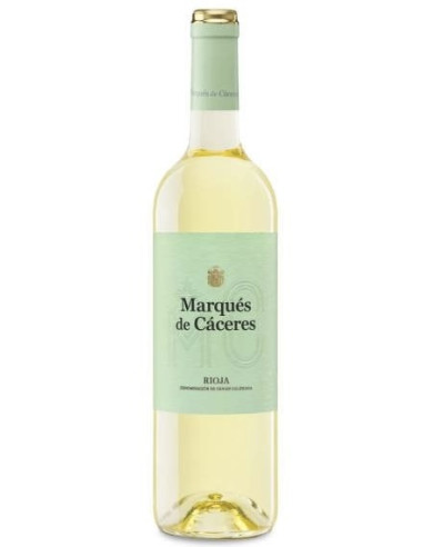 VINO RIOJA MARQUES DE CACERES BLANCO 75 CL