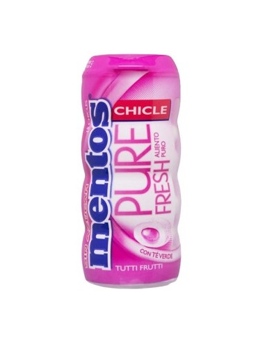 CHICLE MENTOS PURE FRESH TUTTI FRUTTI