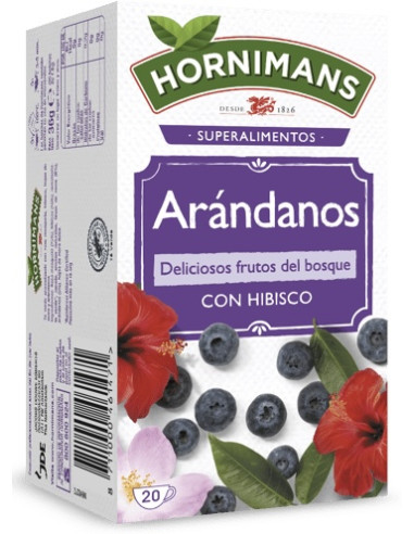 INFUSION HORNIMANS ARANDANOS 20 SB
