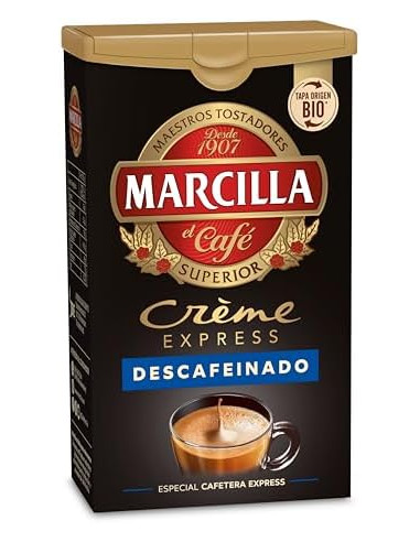 CAFE MARCILLA CREME EXPRES DESCAFEINADO 200 G