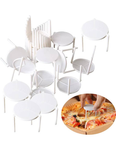 MESITA PIZZA BLANCA CAJA 1000 UND