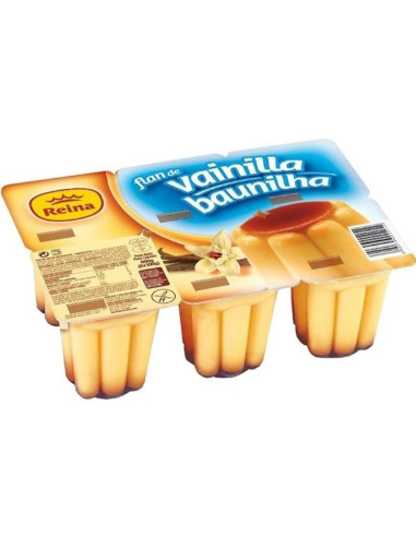REINA FLAN VAINILLA PACK-6