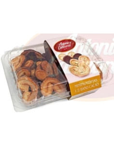 PALMERITAS MINI 1/2 BAÑO CHOCO 200 G