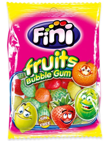 FINI.FRUITS BUBBLE GUM 60 G