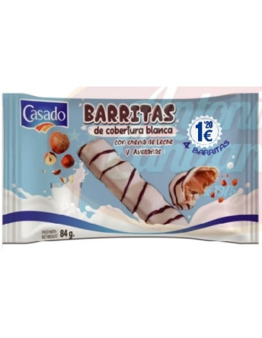 BARRITAS LECHE Y AVELLANAS 4 UND