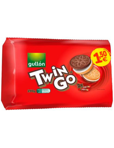 GALLETAS GULLON TWIN GO 290G PVP1,50