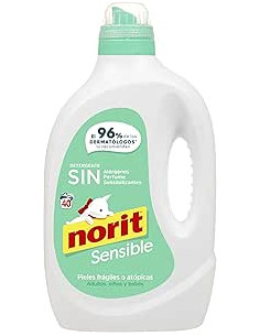 DETERGENTE NORIT SENSIBLE 2120 ML 40 LAV.