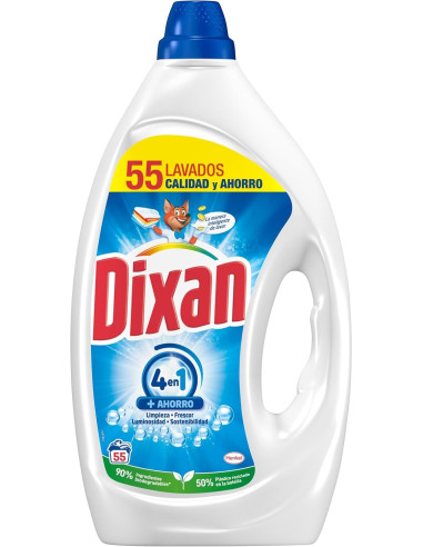 DETERGENTE LIQUIDO DIXAN 55 DOSIS