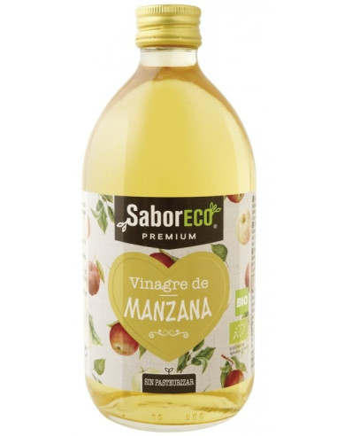 VINAGRE DE MANZANA SIN PASTEURIZAR BIO 500 ML