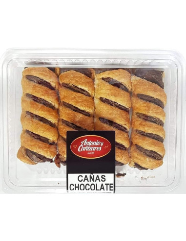 BANDEJA CAÑA CHOCO 4 UND 300 G
