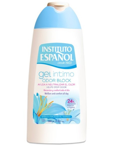 GEL INTIMO INSTITUTO ESPAÑOL ODOR BLOCK 300 ML