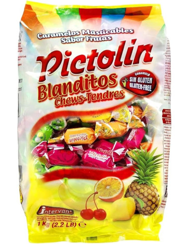 CARAMELO PICTOLIN FRUTA 1 KG