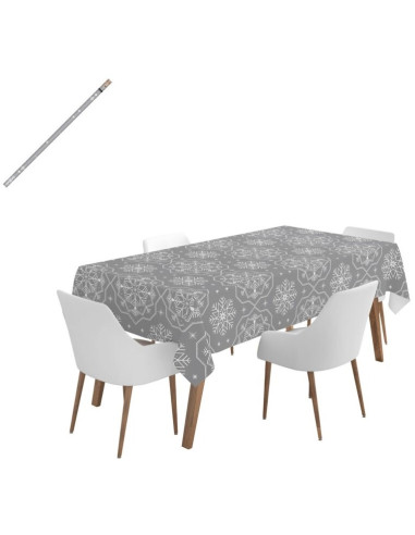 MANTEL ROLLO WINTER PLATA 1,20X5 METROS