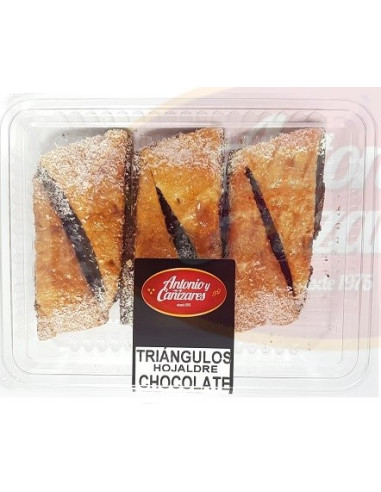 BANDEJA TRIANGULO CHOCOLATE 3 UND 230 G