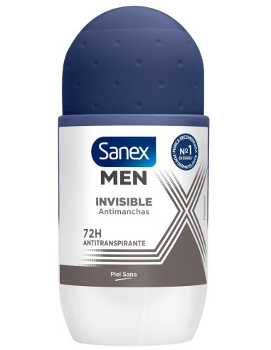 DESODORANTE SANEX ROLLON MEN INVISIBLE 50 ML