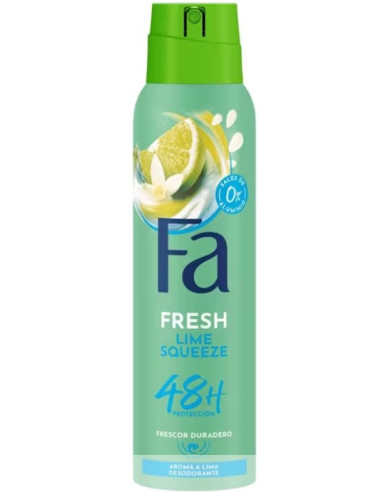 DESODORANTE FA SPRAY FRESH LIME 150 ML