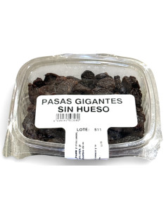 TARRINA PASAS GIGANTES SIN HUESO PELLUZ 200 G