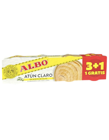 ATUN ALBO CLARO AC.OLIVA RO70 PK-3+1
