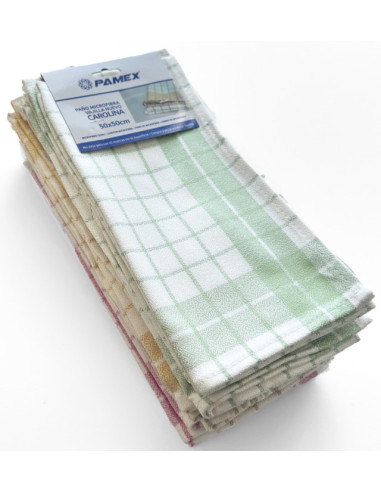 BAYETA MICROFIBRA VAJILLA CAROLINA 50X50