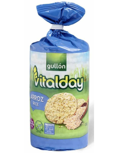 TORTITAS GULLON ARROZ 130 G
