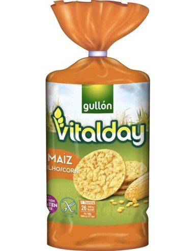 TORTITAS GULLON MAIZ 130 G