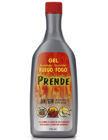 GEL ENCENDEDOR DE FUEGO PRENDE 750 ML