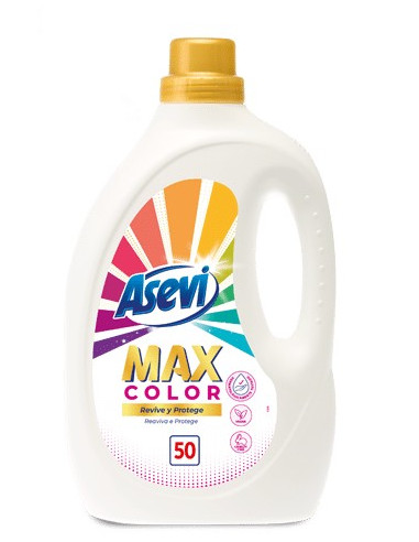 DETERGENTE ASEVI MAX COLOR 50 LAVADOS