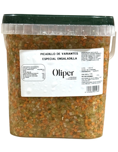 CUBO PICADILLO VARIANTES OLIPER 3KG