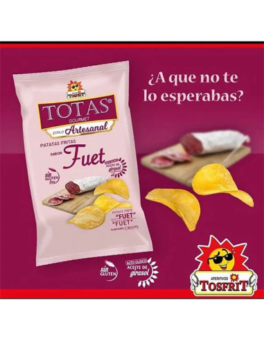 TOSFRIT PATATAS FRITAS TOTAS FUET 130 GR