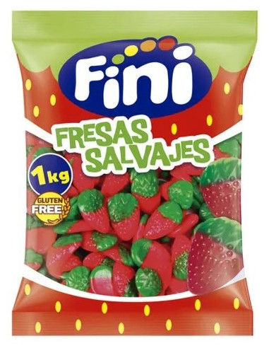 FINI FRESAS SALVAJES BRILLO BOLSA 1 KG