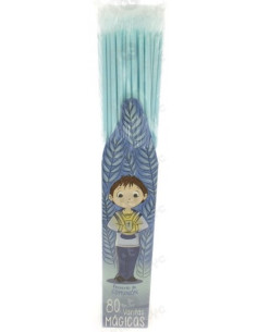VARITAS MAGICAS AZULES 40 CM PACK-80 UND