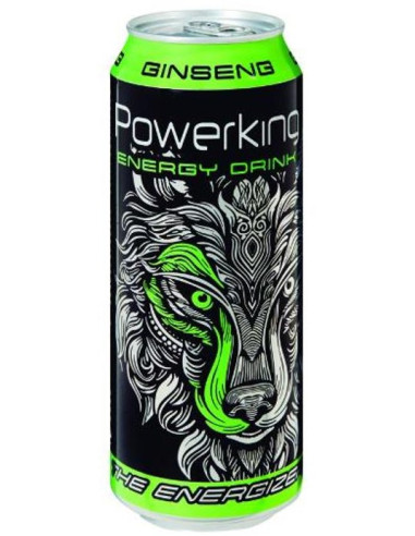 BEBIDA ENERGETICA POWERKING GINSENG LATA 500 ML