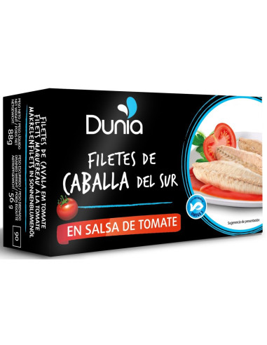 FILETE CABALLA DUNIA TOMATE RR-90