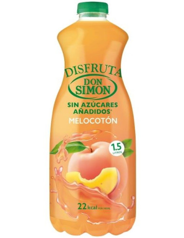 ZUMO D.SIMON DISFRUTA MELOCOTON 1.5 LT