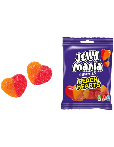 JELLY MANIA CORAZON MELOCOT. HALAL B.100G
