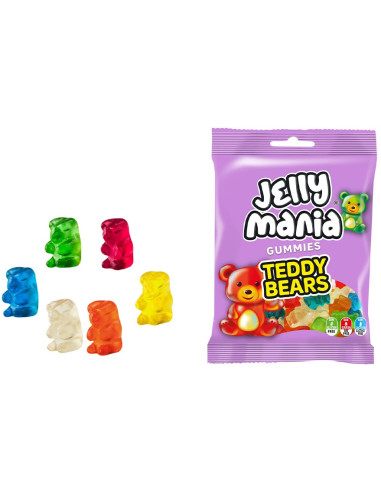 JELLY MANIA OSITOS MINI HALAL B.100G