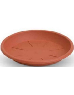 PLATO MACETA MARRON 50/60 CM