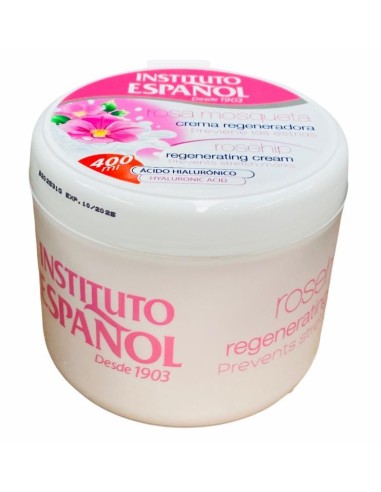 CREMA INSTITUTO ESPAÑOL ROSA MOSQUETA 400 ML