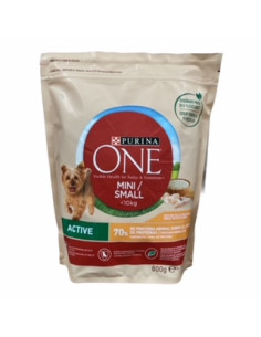 COMIDA PERROS ONE MINI ACTIVE CROQ. 800 GR