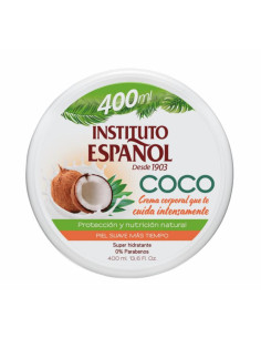 CREMA INSTITUTO ESPAÑOL HIDRATANTE COCO 400 ML