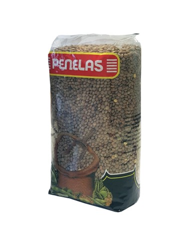 LENTEJAS PENELAS PARDINA BOLSA 1 KG