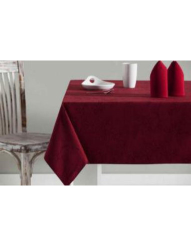 MANTEL BURDEOS NOTEX 120X120 CAJA 150 UND